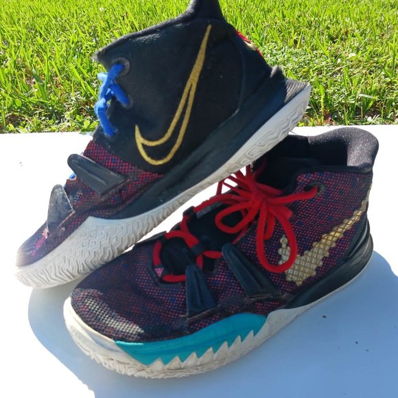 Nike Kyrie Irving 7 CNY Size7YMulticolor Women GS Chinese New Year Women Shoes - Picture 2 of 14